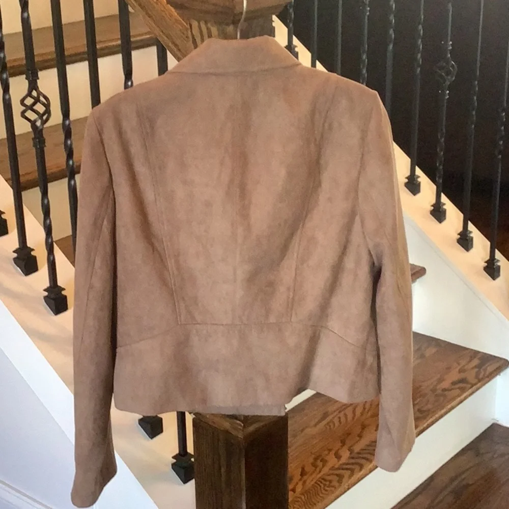 J. Crew Mercantile Faux Suede Jacket